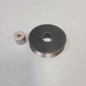 3" Sheave and Double Wall Bushing - Fits 3/8" Bolt